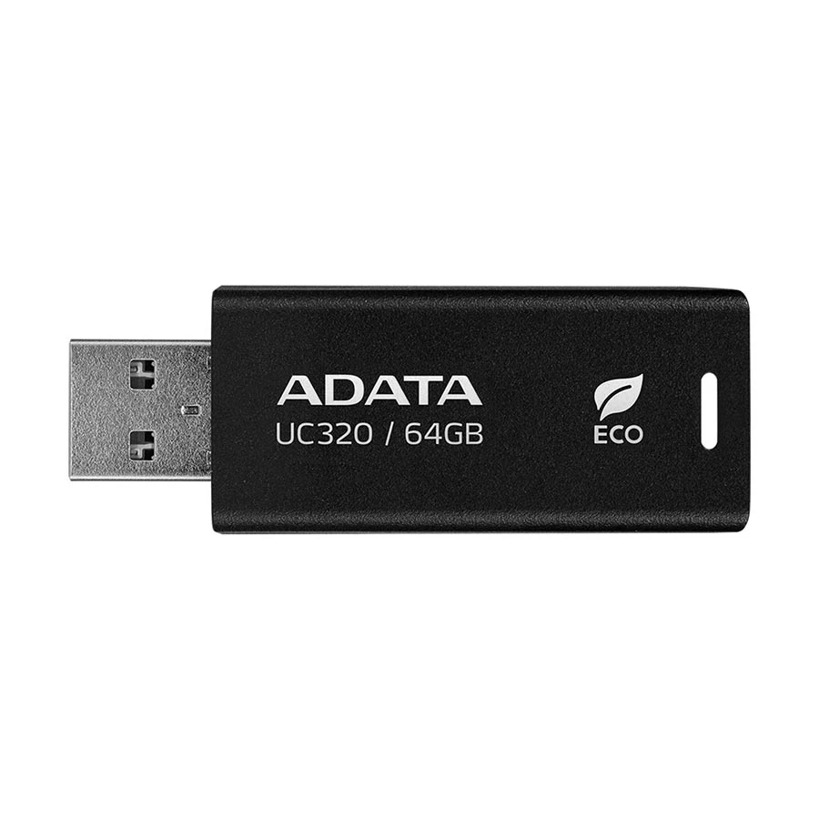 ADATA UC320 64GB USB 3.2 Black Pen Drive #UC320-64G-RBK/BK